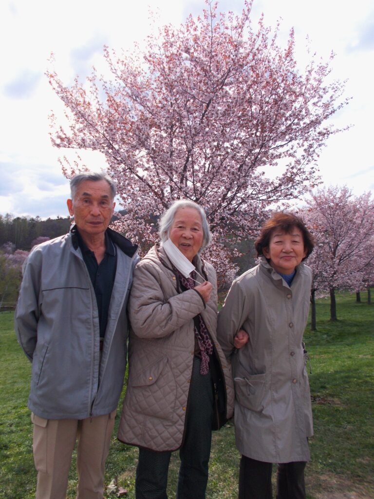 デイサービスのお花見