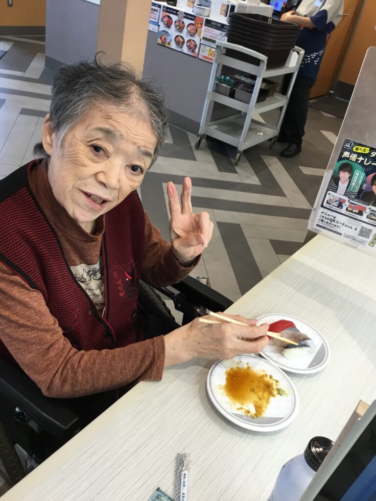 はじめての‥回転ずし