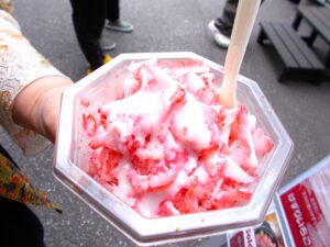 けずりいちごのキッチンカー