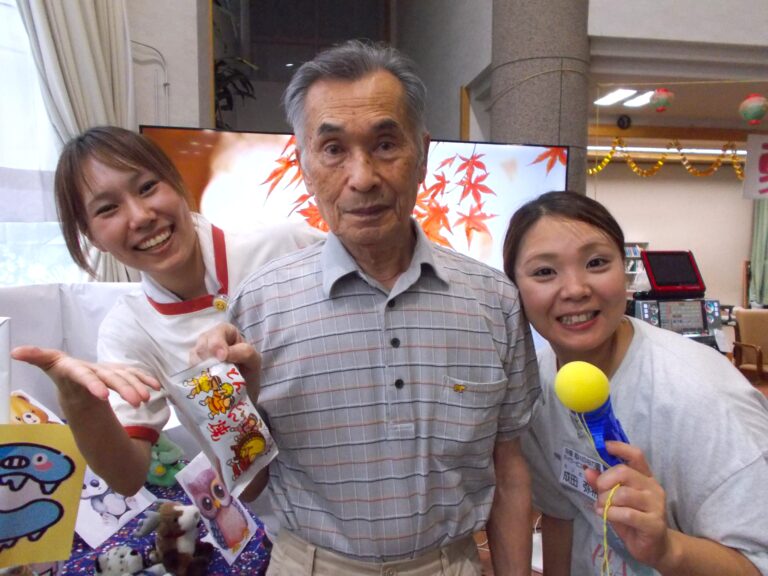 デイサービスの夏祭り(*^▽^*)